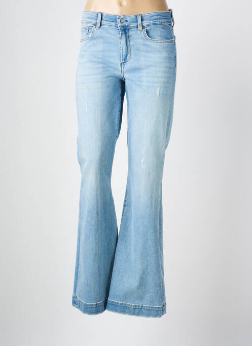 Blugi cu croială evazată albastru LIU JO femeie