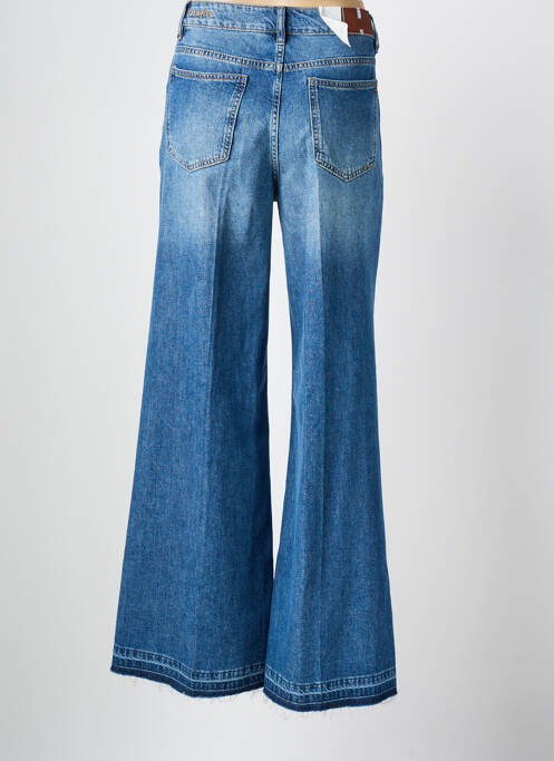 Blugi cu croială evazată albastru JANE BLUE femeie