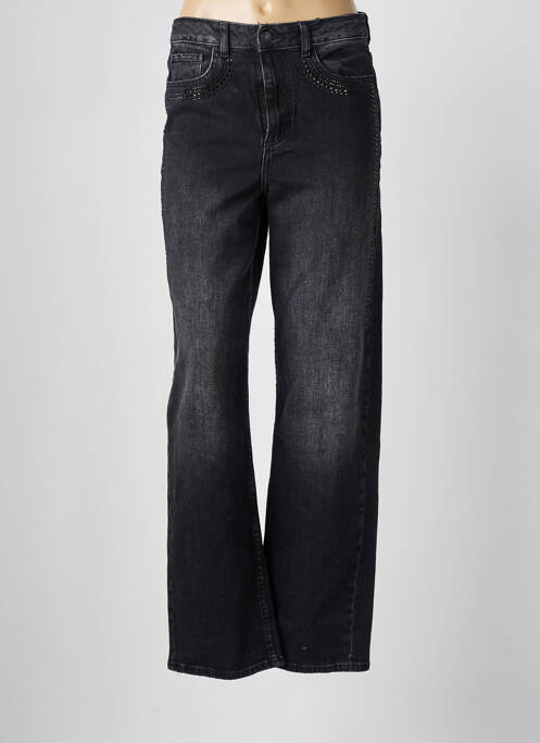 Blugi cu croială dreaptă negru B.YOUNG femeie