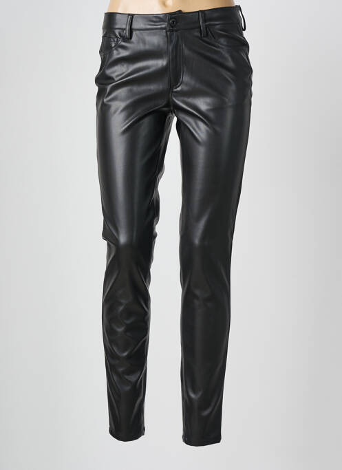 Pantalon slim negru ICHI femeie