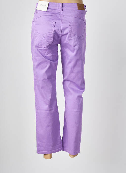 Blugi cu croială slim violet CREAM femeie