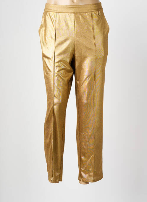 Pantalon slim auriu LOLA CASADEMUNT femeie