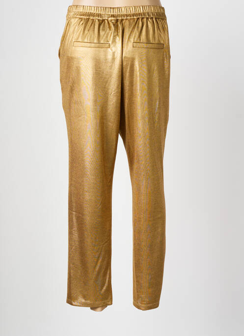 Pantalon slim auriu LOLA CASADEMUNT femeie