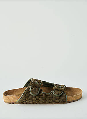 Mulete/Saboți verde BIBA femeie