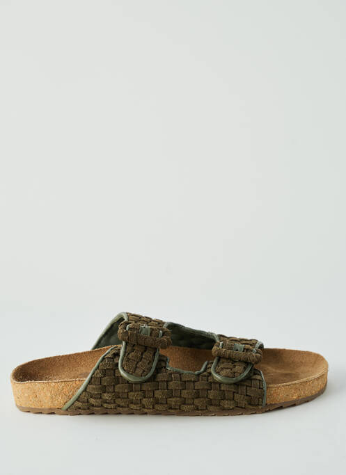 Mulete/Saboți verde BIBA femeie