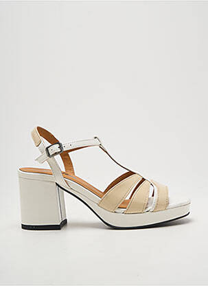 Sandale/Pantofi decupați bej CASTA femeie