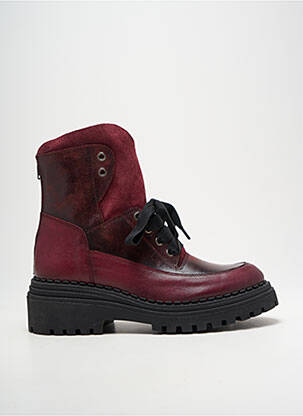 Botine/ghete toc de 4 la 6 cm violet CASTA femeie