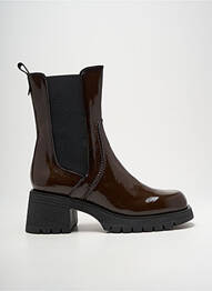 Botine/ghete toc de 4 la 6 cm maro CASTA femme