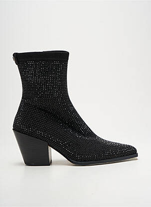 Botine/ghete toc de 7 la 9 cm negru PEDRO MIRALLES femeie