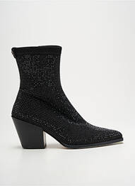 Botine/ghete toc de 7 la 9 cm negru PEDRO MIRALLES femme