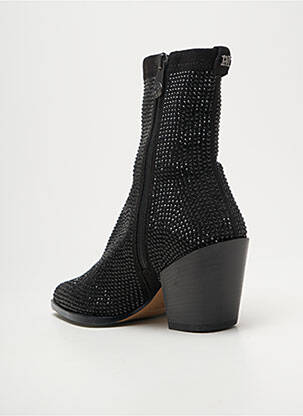 Botine/ghete toc de 7 la 9 cm negru PEDRO MIRALLES femeie
