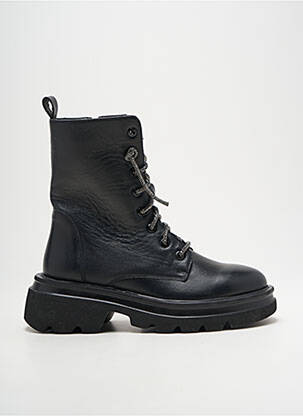 Botine/ghete toc de 4 la 6 cm negru ROSEMETAL femeie