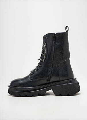 Botine/ghete toc de 4 la 6 cm negru ROSEMETAL femeie