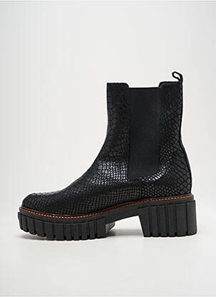 Botine/ghete toc de 4 la 6 cm negru REQINS femeie