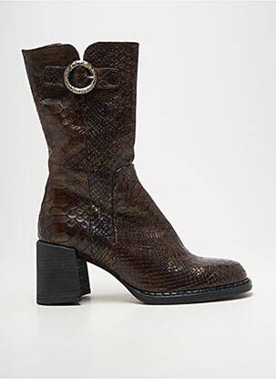 Botine/ghete toc de 4 la 6 cm maro MURATTI femeie