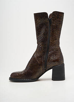 Botine/ghete toc de 4 la 6 cm maro MURATTI femeie