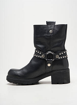 Botine/ghete toc de 4 la 6 cm negru COCO ET ABRICOT femeie