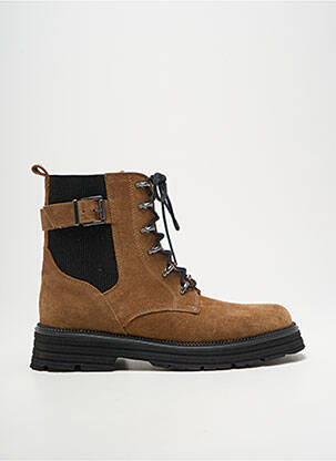 Botine/ghete toc de 4 la 6 cm maro COCO ET ABRICOT femeie
