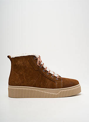Botine/ghete toc de 4 la 6 cm maro COCO ET ABRICOT femeie