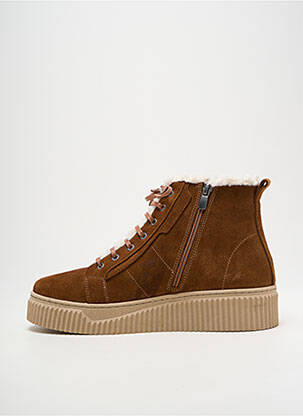 Botine/ghete toc de 4 la 6 cm maro COCO ET ABRICOT femeie