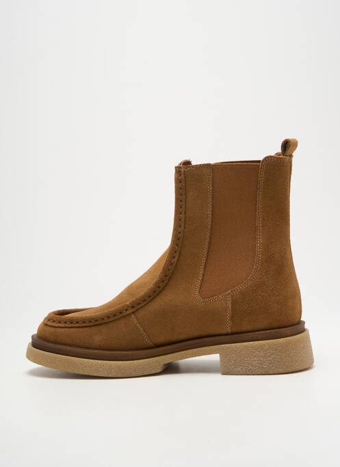 Botine/Ghete maro REQINS femeie