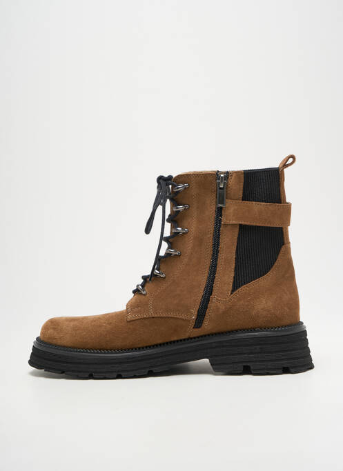 Botine/Ghete maro COCO ET ABRICOT femeie