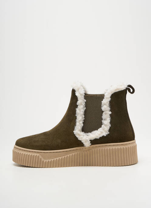 Botine/Ghete verde COCO ET ABRICOT femeie