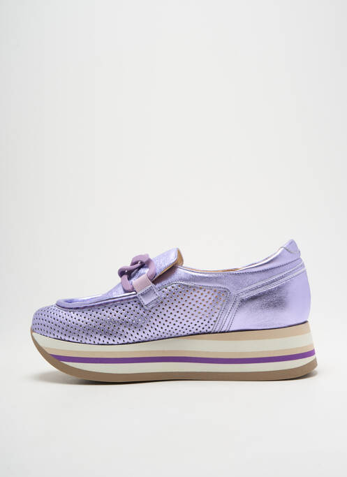 Mocasini violet SOFTWAVES femeie