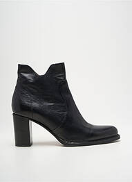 Botine/ghete material neted toc de 7 la 9 cm negru MURATTI femme