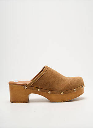 Mulete/Saboți maro COCO ET ABRICOT femeie