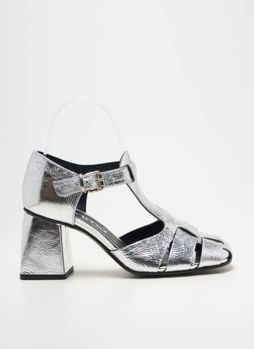 Sandale/Pantofi decupați argintiu MIMMU femeie