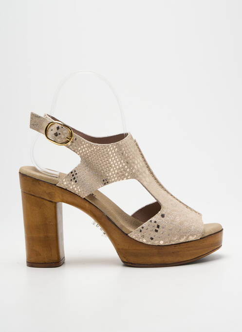 Sandale/Pantofi decupați auriu MYMA femeie