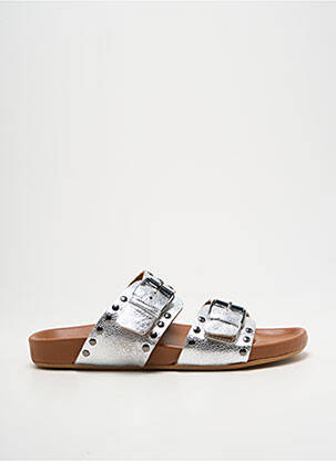 Mulete/Saboți argintiu ALIWELL femeie