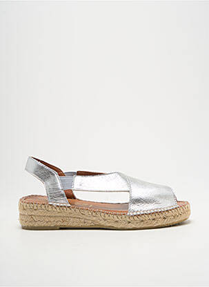 Espadrile argintiu LA MAISON DE L'ESPADRILLE femeie