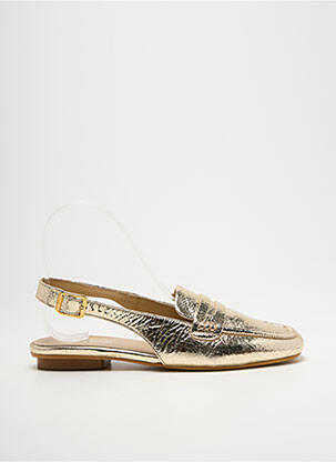 Sandale/Pantofi decupați auriu REQINS femeie