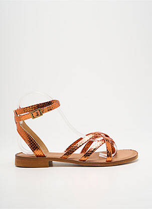 Șlapi portocaliu SEMERDJIAN femeie