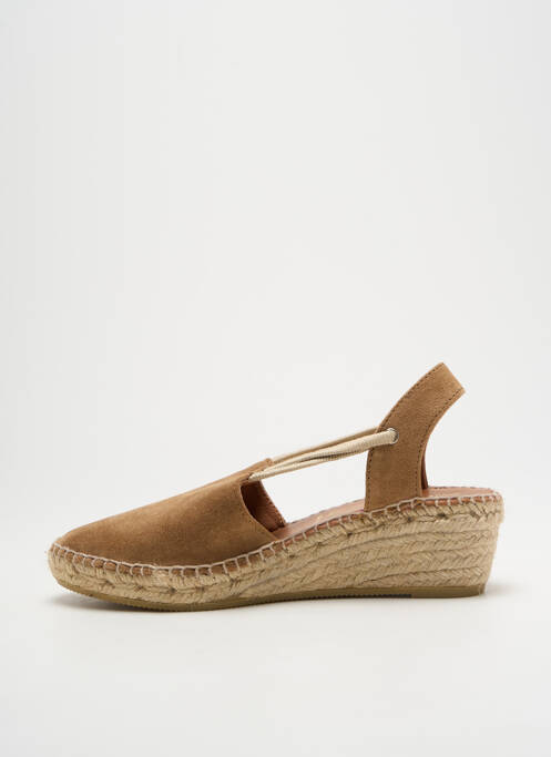 Espadrile maro LA MAISON DE L'ESPADRILLE femeie