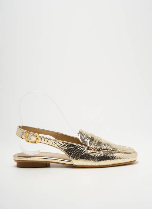 Sandale/Pantofi decupați auriu REQINS femeie