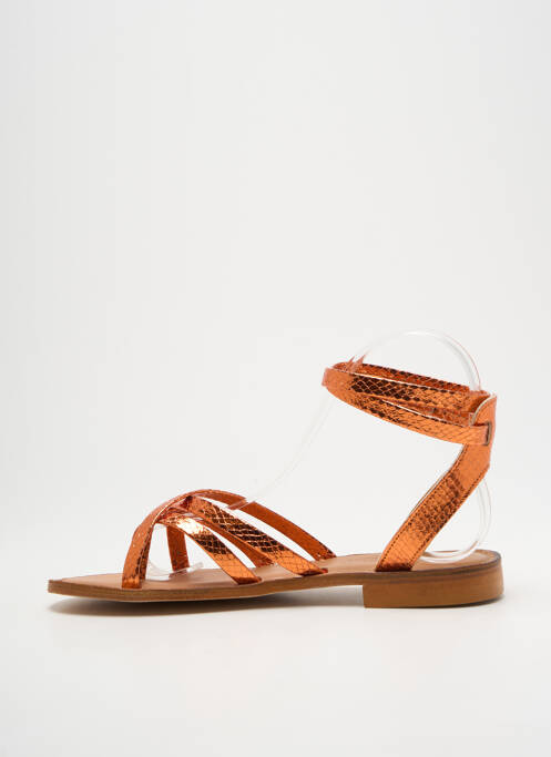 Șlapi portocaliu SEMERDJIAN femeie