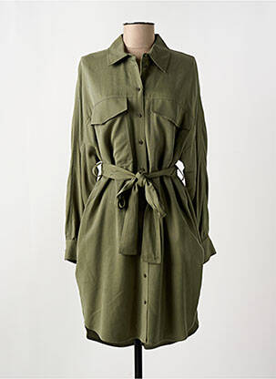 Rochie midi verde HUGO femeie