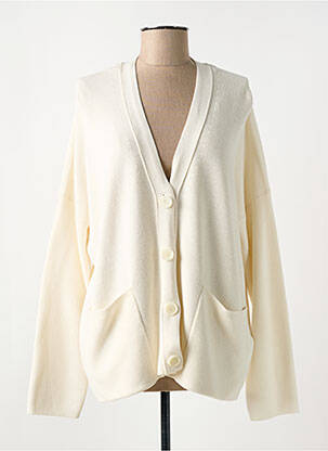 Vestă cu mâneci lungi alb HUGO BOSS femeie