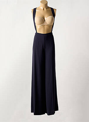 Pantalon drept albastru DMN femeie