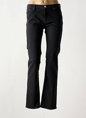 Pantalon drept negru KARL LAGERFELD femeie