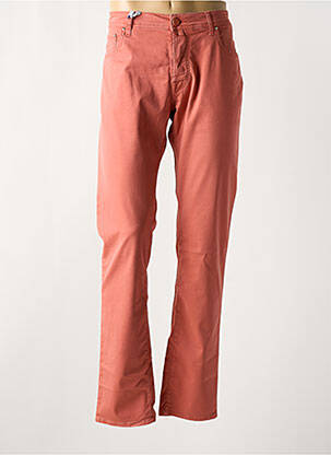 Pantalon drept portocaliu JACOB COHEN bărbat