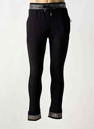 Pantalon slim buzunare negru FRANKIE MORELLO bărbat