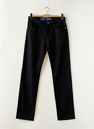 Pantalon drept negru TRUSSARDI JEANS bărbat