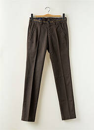 Pantalon 7/8 buzunare maro închis MASON'S homme
