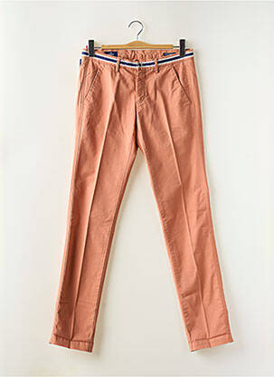 Pantalon chino buzunare portocalie MASON'S bărbat