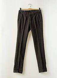 Pantalon drept croială dreaptă maro MASON'S homme