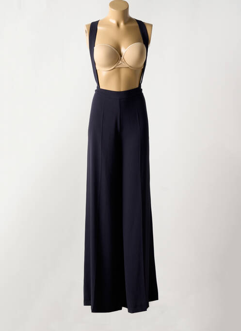 Pantalon drept albastru DMN femeie